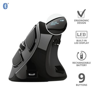   TRUST Vezeték nélküli tölthető ergonomikus egér 23731 (Voxx Rechargeable Ergonomic Wireless Mouse)