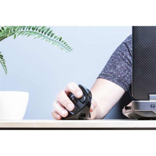 TRUST Vezeték nélküli tölthető ergonomikus egér 23731 (Voxx Rechargeable Ergonomic Wireless Mouse)