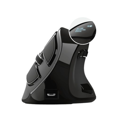 TRUST Vezeték nélküli tölthető ergonomikus egér 23731 (Voxx Rechargeable Ergonomic Wireless Mouse)