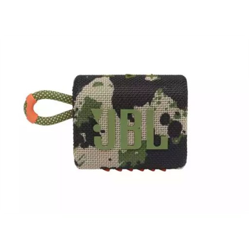 JBL GO 3 JBLGO3SQUAD, Portable Waterproof Speaker - bluetooth hangszóró, vízhatlan, terepminta