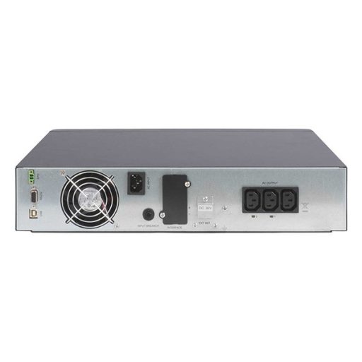 ABLEREX UPS, ARES RT+, 3xIEC, 1000VA (900 W) Online kettős konv. szünetmentes tápegység, LCD, 2U, rack/tower