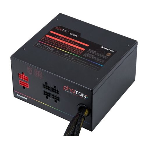 CHIEFTEC Tápegység Photon 750W 80+ Bronze moduláris RGB BOX