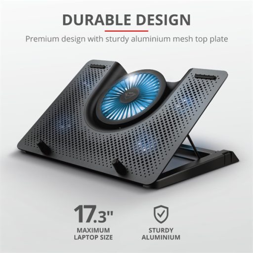 TRUST Laptop hűtőállvány 23581 ( GXT 1125 Quno Laptop Cooling Stand)