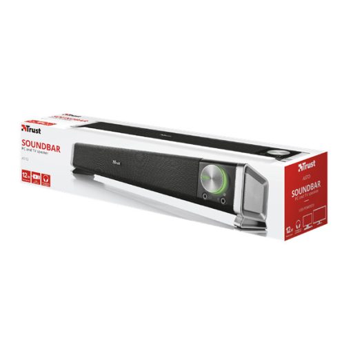TRUST Hangszórópanel asztali számítógéphez és TV-hez 21046 (Asto Soundbar for PC & TV)