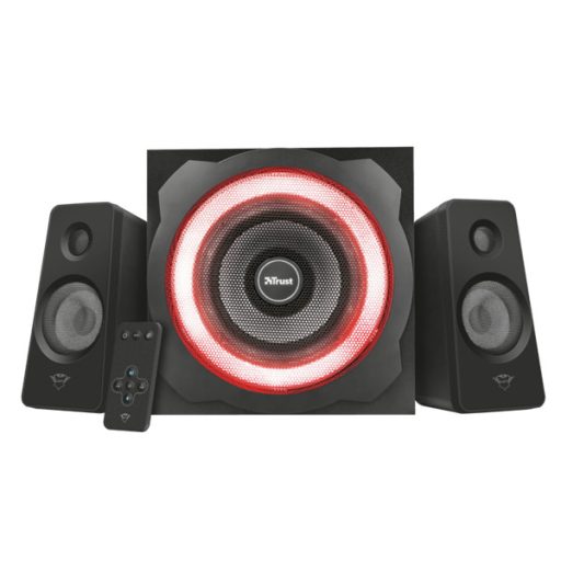 TRUST RGB-megvilágítású 2.1 hangszórókészlet 22944 (GXT 629 Tytan RGB Illuminated 2.1 Speaker Set)