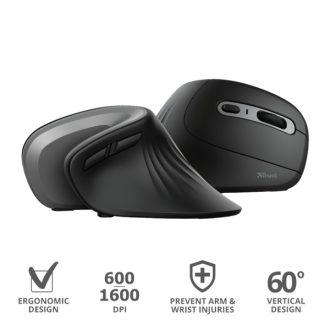   TRUST Ergonomikus vezeték nélküli egér 23507 (Verro Ergonomic Wireless Mouse)