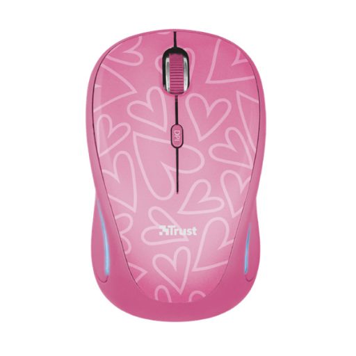 TRUST Vezeték nélküli egér 22336 (Yvi FX Wireless Mouse - pink)