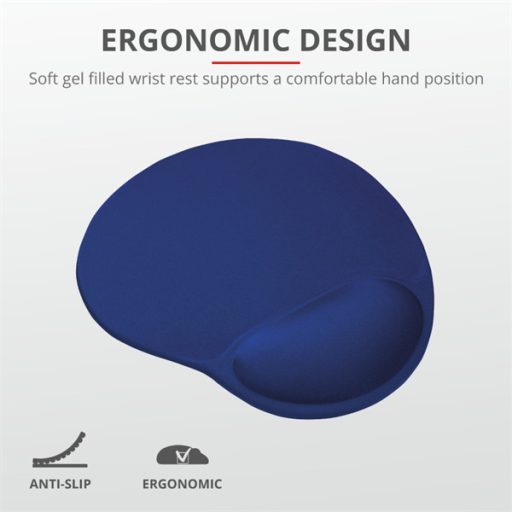 TRUST Egéralátét 20426 (BigFoot Mouse Pad - blue)