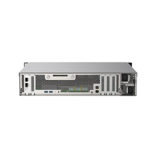 QNAP NAS 24 fiókos TS-h2490FU-7302P-128G AMD 16x3,0GHz, 8x16GB RAM, 4x25GbE SFP28