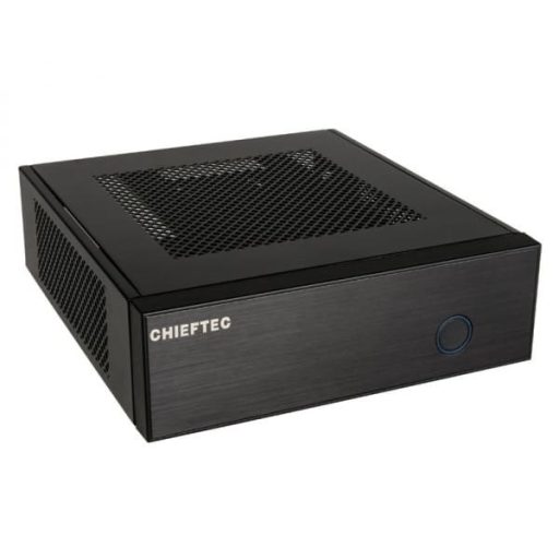 CHIEFTEC Ház Compact, mini-ITX, Tápegység nélkül, Fekete