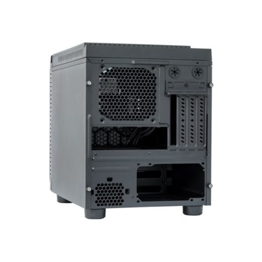 CHIEFTEC Ház Gaming Cube mATX, Tápegység nélkül, Fekete