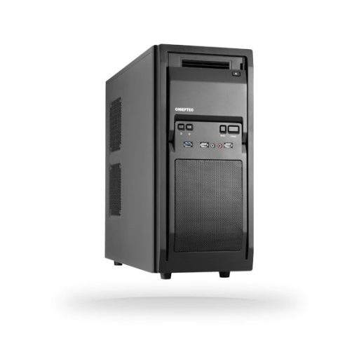CHIEFTEC Ház Libra, ATX, 1x120mm ventilátor, Tápegység nélkül, Fekete