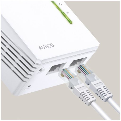 TP-LINK Powerline AV600 2x100Mbps + Wireless N-es 300Mbps, TL-WPA4220 TKIT