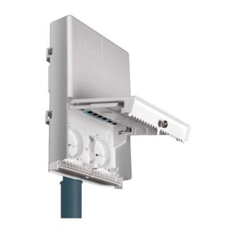   MIKROTIK Switch netPower Lite 7R, 8x1000Mbps + 2x10Gbps SFP+, kültéri - CSS610-1GI-7R-2S+OUT