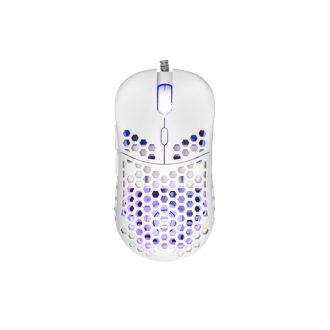ESHARK NAGINATA-W gamer/esport egér, fehér