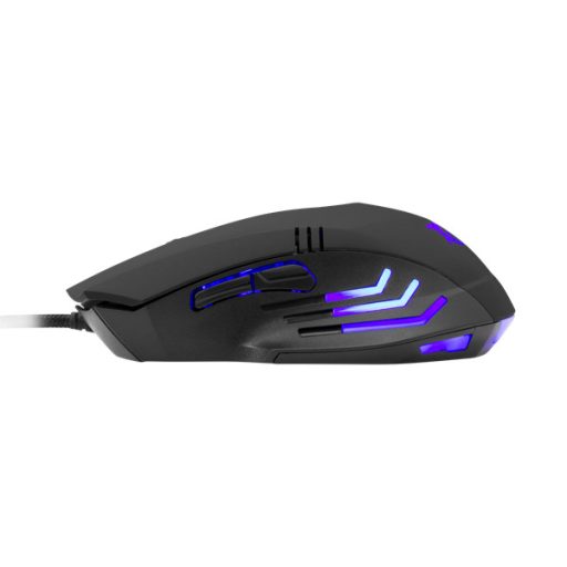 WHITE SHARK HANNIBAL-2 fekete gamer egér