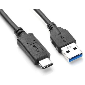   BLACKBIRD Kábel USB 3.1 Gen 2. Type-A male to USB Type-C male 1m, Fekete