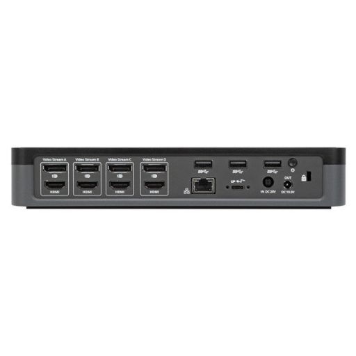 TARGUS Dokkoló DOCK570EUZ, USB-C™ Universal Quad 4K (QV4K) Docking Station with 100W Power Delivery