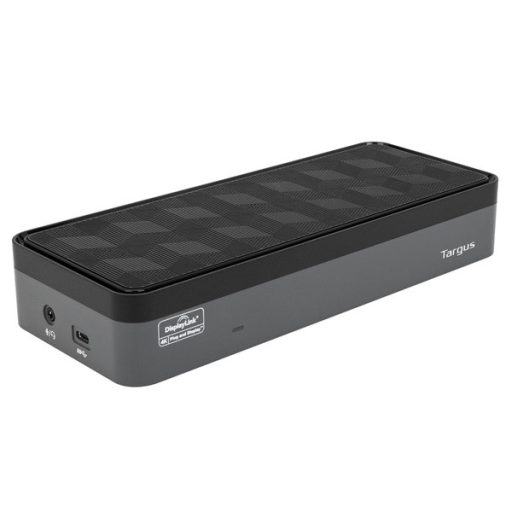 TARGUS Dokkoló DOCK570EUZ, USB-C™ Universal Quad 4K (QV4K) Docking Station with 100W Power Delivery