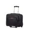 AMERICAN TOURISTER Gurulós Notebook táska 88533-1070, Rolling Tote 15.6" (Fekete/Narancssárga) -AT WORK
