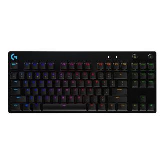  LOGITECH Billentyűzet -  Pro Lightsync RGB Mechanikus Gaming Vezetékes (Clicky), US