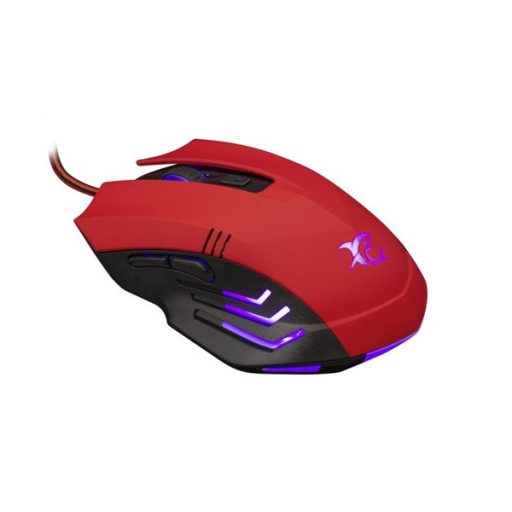 WHITE SHARK HANNIBAL-2 piros gamer egér