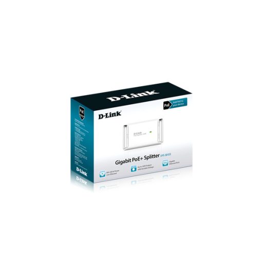 D-LINK POE/POE+ Elosztó 30W, DPE-301GS