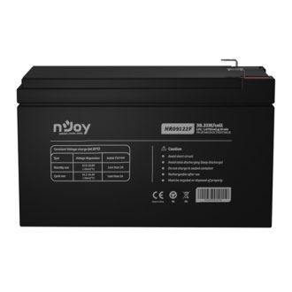   APC (NJOY) HR09122F Akkumulátor 12V, 38.31W, gondozásmentes F2