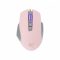 WHITE SHARK GARETH gamer egér, pink