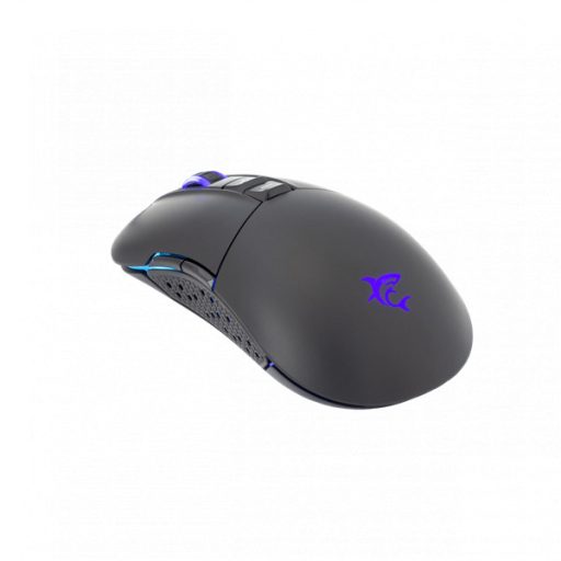 WHITE SHARK ARTHUR (GM-9005) gamer egér, 9D, fekete, 10000 dpi, RGB