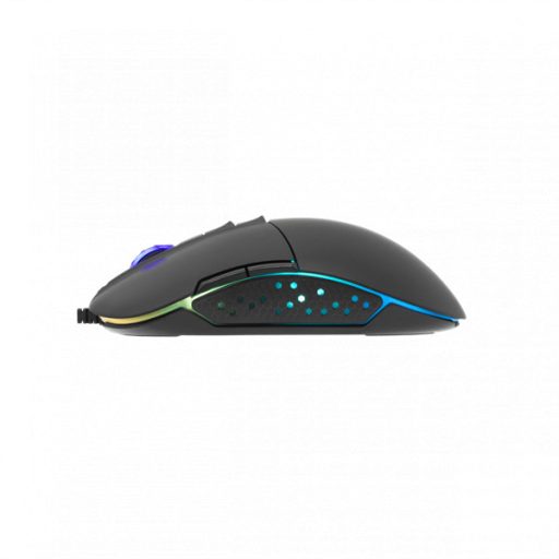 WHITE SHARK ARTHUR (GM-9005) gamer egér, 9D, fekete, 10000 dpi, RGB
