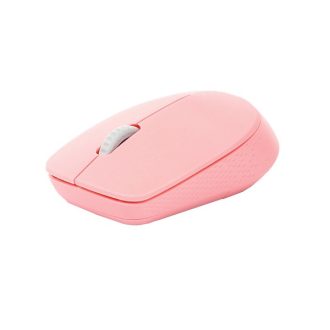   RAPOO 187092, MULTIMODE "M100 SILENT" BLUETOOTH + 2,4GHZ OPTIKAI EGÉR, RÓZSASZÍN