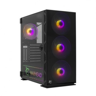 WHITE SHARK WARHEAD PC Ház E-ATX/ATX/M-ATX/ITX, fekete