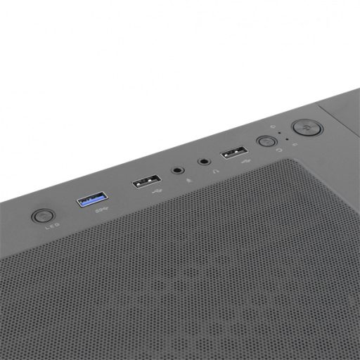 WHITE SHARK WARHEAD PC Ház E-ATX/ATX/M-ATX/ITX, fekete