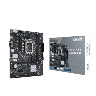 ASUS Alaplap S1700 PRIME H610M-D D4 INTEL H610, mATX