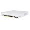 CISCO Switch 8x1000Mbps (POE+) + 2x1000Mbps SFP, Fémházas Rackes, Menedzselhető - CBS250-8FP-E-2G-EU