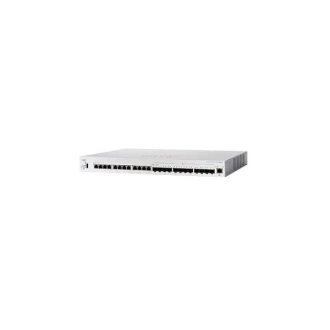   CISCO Switch 12x10000Mbps + 12x10000Mbps SFP+, Rackes, Fémházas, Menedzselhető - CBS350-24XTS-EU