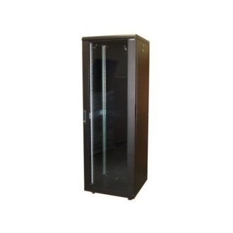   CANOVATE Rack Szekrény 36U 600x1000mm mély 19" Üvegajtó, álló inorax-ST