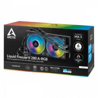  ARCTIC COOLING CPU hűtő Liquid Freezer II 280 A-RGB (vízhűtés), Univerzális