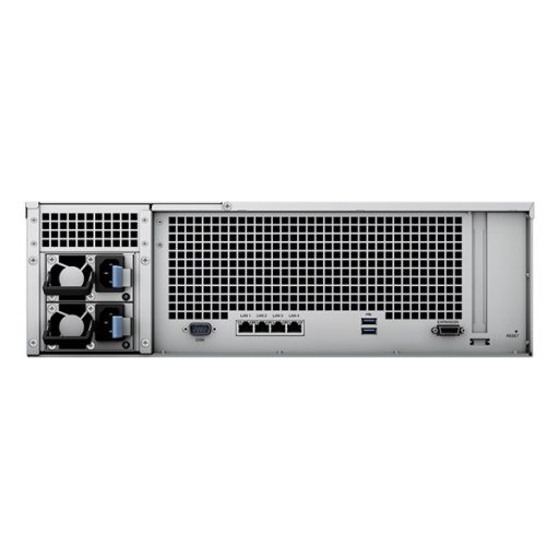 SYNOLOGY NAS 16 fiókos AMD Ryzen V1500B 4x2,2GHz, 4GB DDR4 ECC, 4x1GbE, 2xUSB3.2 - RS2821RP+