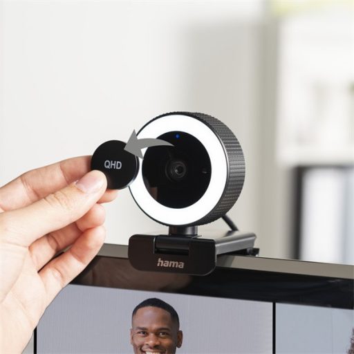 HAMA 139993, FULL HD WEBCAM "C-800 PRO", QHD(2560 x 1440), AF,+TÁV.IR.