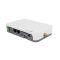 MIKROTIK Wireless Router KNOT 2,4GHz, 2x100Mbps, 300Mbps, 1xNanoSIM, Falra rögzíthető - RB924IR-2ND-BT5&BG77&R11E-LR8