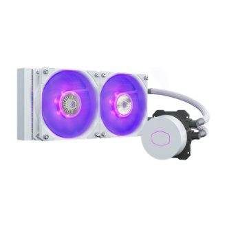   COOLER MASTER CPU hűtő MASTERLIQUID ML240L V2 RGB (vízhűtés) + Kontroller, LGA1700 támogatással, fehér