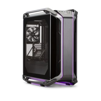  COOLER MASTER Ház ATX Cosmos C700M, 4db Ventilátorral + Riser kábel, Tápegység nélkül, Edzett Üveg, szürke-fekete