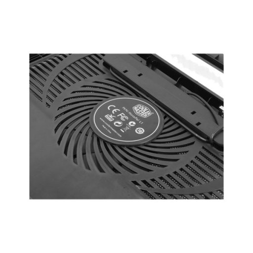 COOLER MASTER Notebook Hűtőpad + USB HUB NOTEPAL L1, Fekete (max 17")