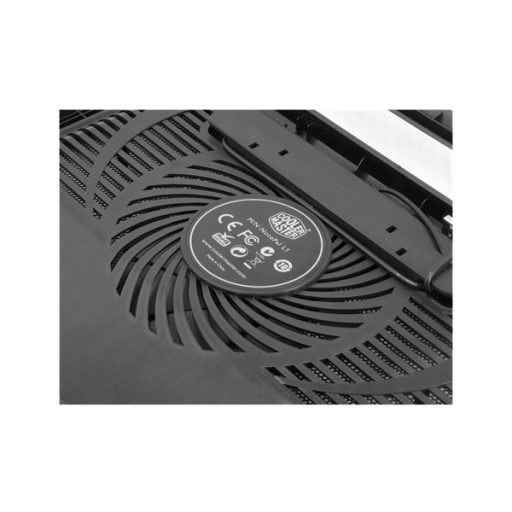 COOLER MASTER Notebook Hűtőpad + USB HUB NOTEPAL L1, Fekete (max 17")