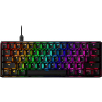   HP HYPERX vezetékes mechanikus gaming billentyűzet Alloy Origins 60 Aqua RGB - amerikai lokalizáció