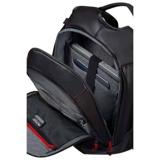 SAMSONITE Notebook hátizsák 140871-1041, LAPTOP BACKPACK M 15.6" (BLACK) -ECODIVER