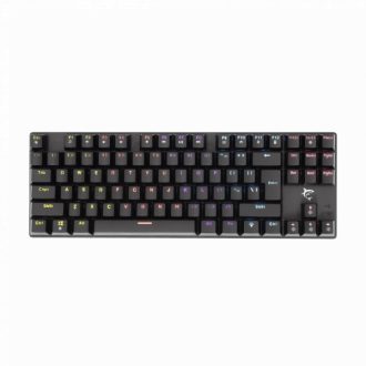   WHITE SHARK COMMANDOS mechanikus (blue switch) gamer billentyűzet (magyar), fekete