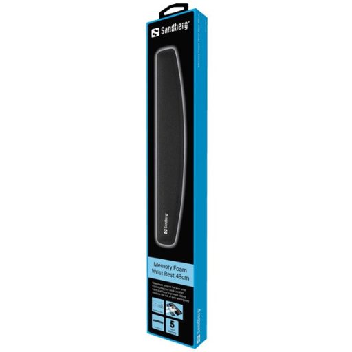 SANDBERG Egérpad és ergonomikus eszköz, Memory Foam Wrist Rest 48cm